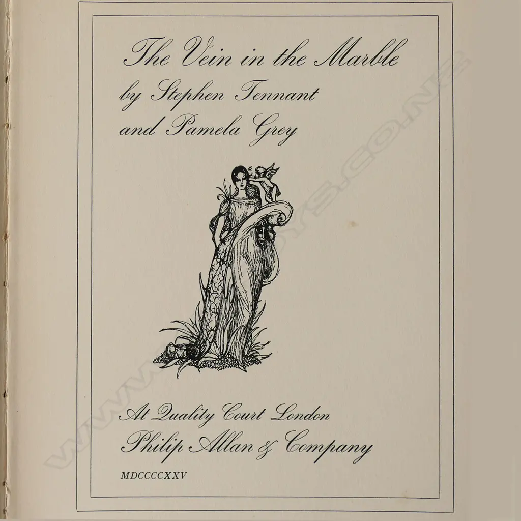 STEPHEN TENNANT: THE VEIN IN THE MARBLE Image 1++